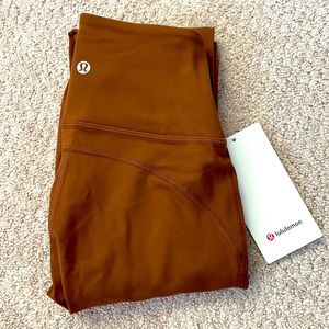 NWT Lululemon Groove Super-High-Rise Flared Pant *Nulu Roasted Brown Size 12
